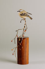 Load image into Gallery viewer, Golden-crowned kinglet (detailed)