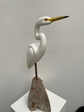Load image into Gallery viewer, Snowy Egret (neck S-shaped)