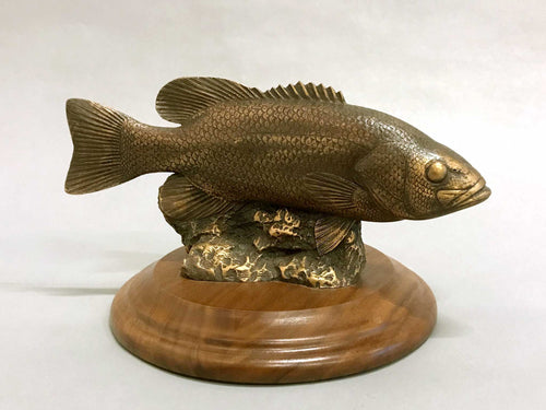 Smallmouth Bass-Bonded Bronze