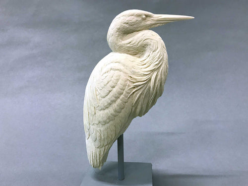 Great Blue Heron 1/4 scale Cast